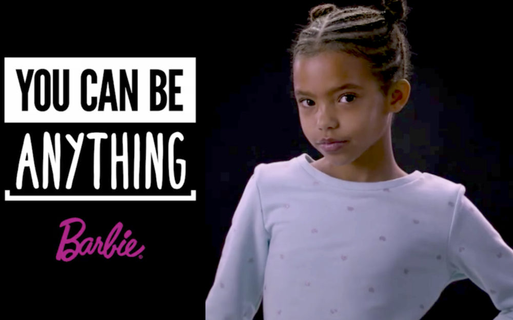 Barbie Commercial Wardrobe Styling & Hair Make Up Artist Los Angeles You Can Be Anything Campaign