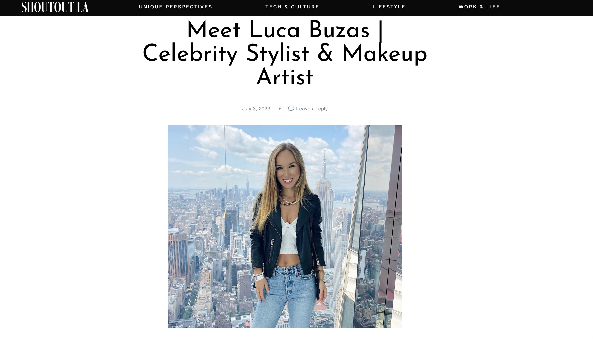 LUCABUZAS | Shoutout LA | Celebrity Stylist and Makeup Artist